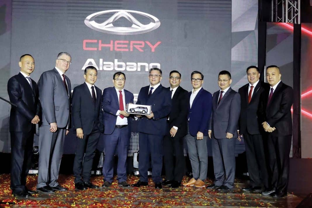 Dealer cabinet chery