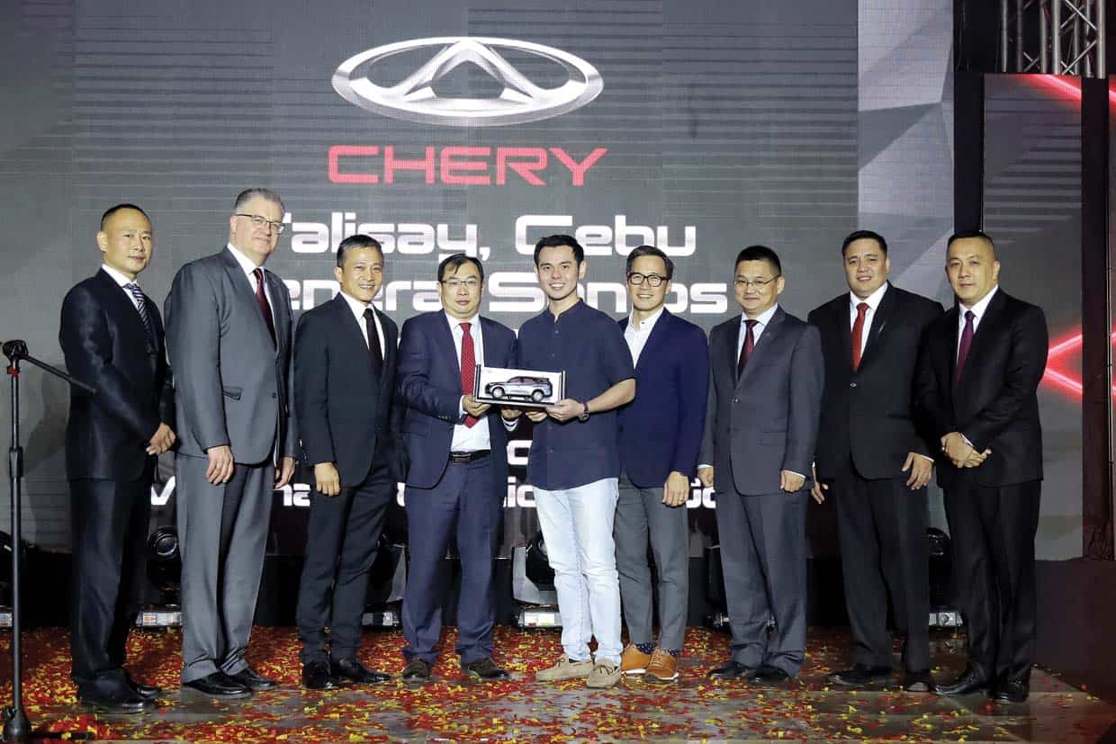 Dealer cabinet chery