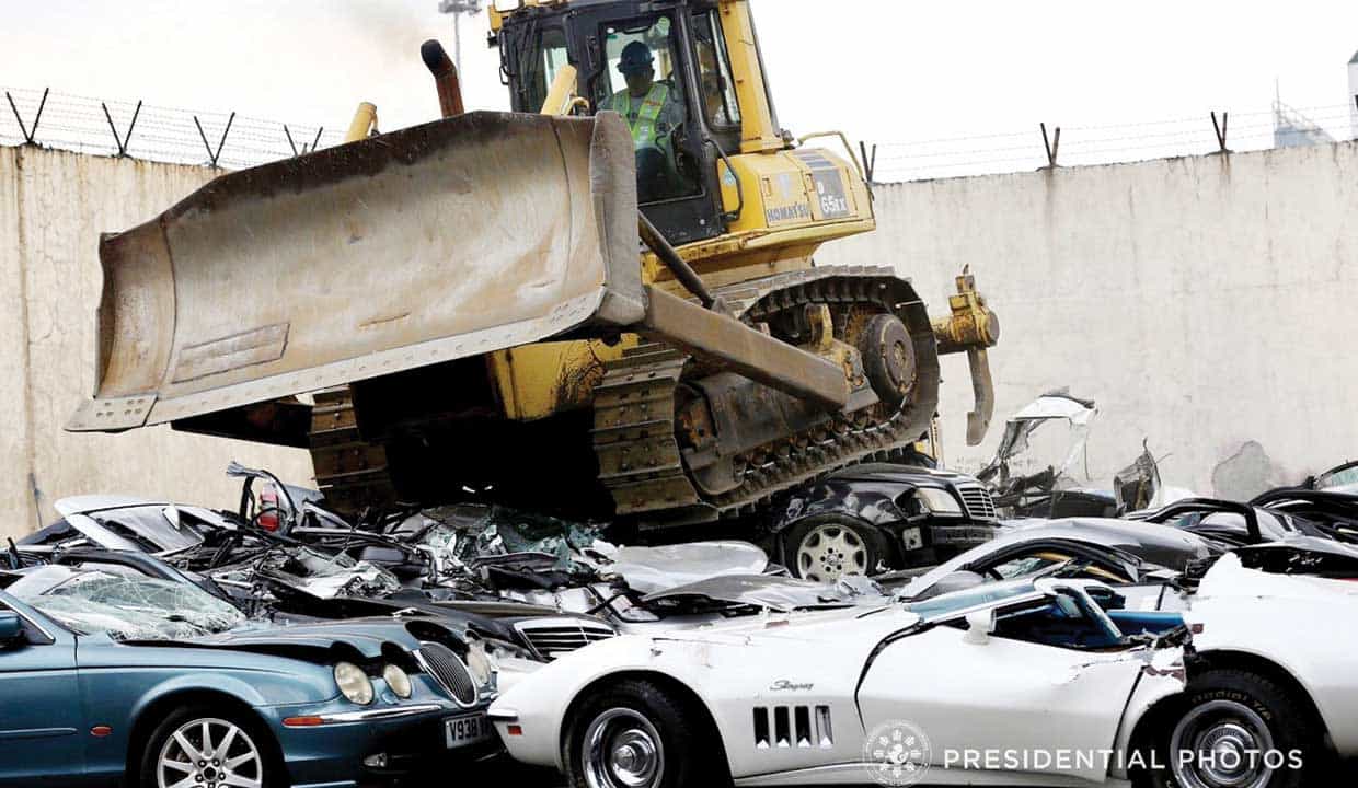 Crushed cars crush my heart: how smuggling destroys - PhilStar Wheels