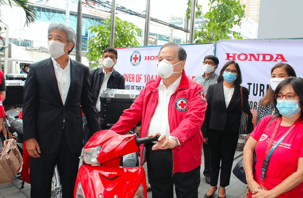 Honda And Philippine Red Cross Alleviate Lives Of Filipinos Amid Pandemic Philstar Wheels