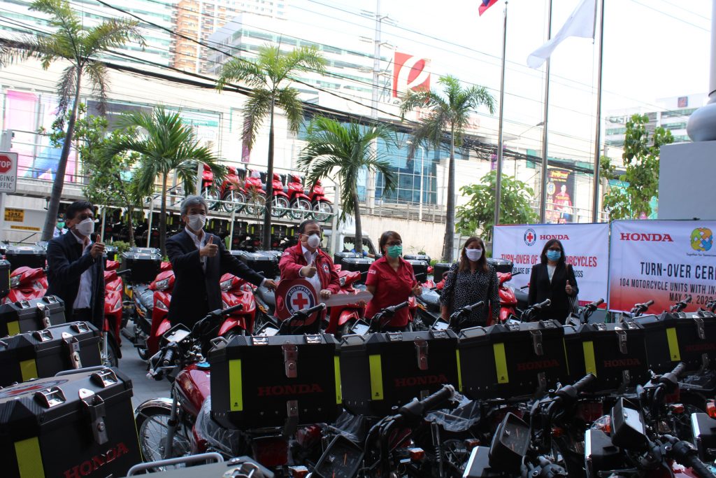 Philippine Red Cross Recognizes Honda Philippines Inc For Humanitarian Service Philstar Wheels