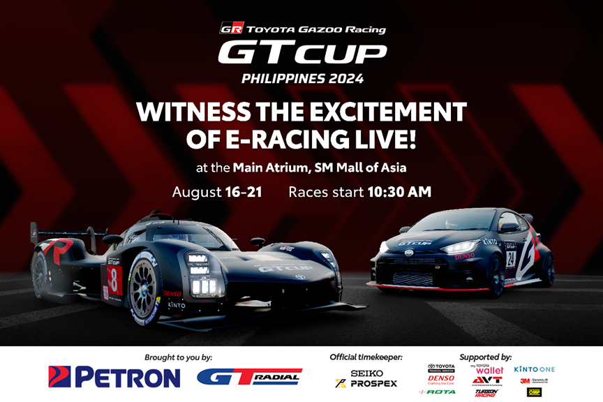 2024 TGR GT Cup Philippines Finals happening this weekend at the SM