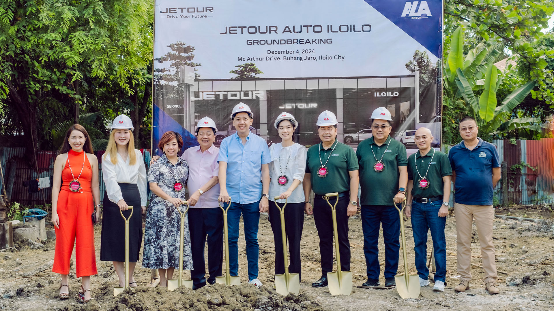 JETOUR Auto Iloilo Held Its Groundbreaking In Western Visayas